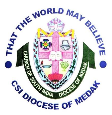 CSI Diocese of Medak emblem — That the world may believe