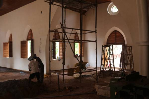 Garrison Wesley Church — Restoration